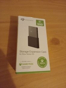 Xbox X|S 1TB  Seagate expansion card