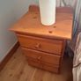 Solid pine tallboy and lockers Image 5