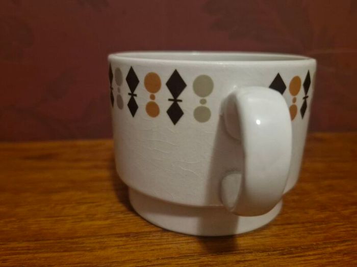 vintage arklow pottery teacups