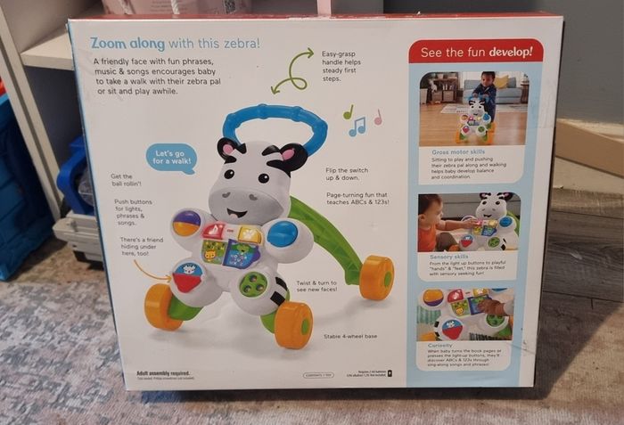 Fisher Price Zebra Walker