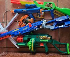 Toy Foam Blasters Mixed Lot