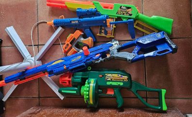 Toy Foam Blasters Mixed Lot