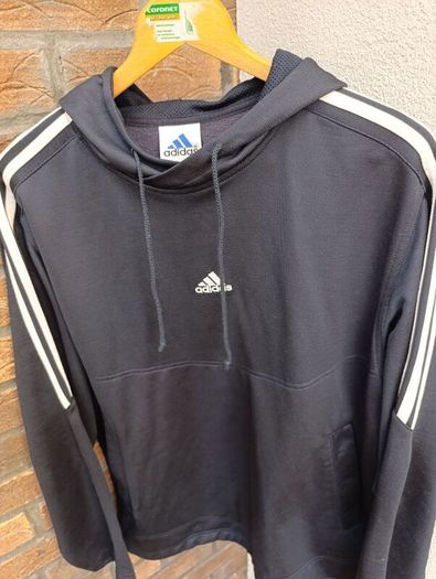 Vintage Y2K Adidas Hoodie Mens Small S