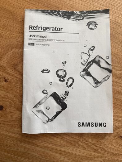 SAMSUNG integrated Fridge Freezer : BRB26705FWW