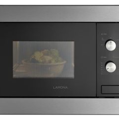 Lamona Built In 38cm Stainless Steel Microwave Ex-Display