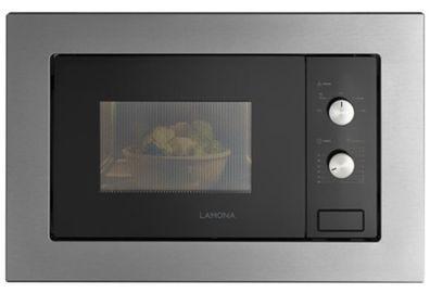 Lamona Built In 38cm Stainless Steel Microwave Ex-Display