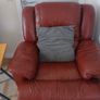Red Recliner Armchair Image 8