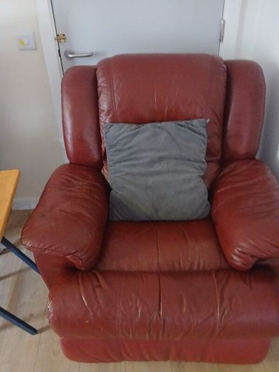 Red Recliner Armchair