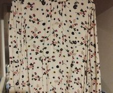 Floral Blouse with ruffle neck size 14