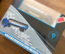 Micro Radio Controlled King Oil Tanker Truck.