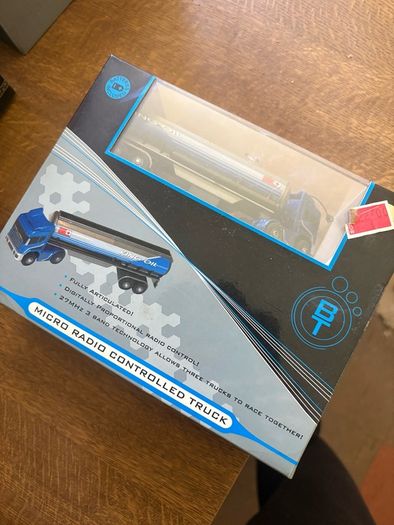 Micro Radio Controlled King Oil Tanker Truck.