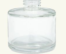 12 Clear Glass Diffuser Bottles (100ml)