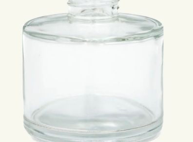 12 Clear Glass Diffuser Bottles (100ml)
