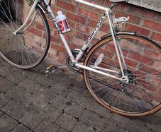 Classic vintage racing road bike hurricane challenge