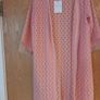 Savida Peach Mellon  Embellished Long Jacket/Coat S. 14.  B.N.W.T. Image 2