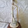 Vintage Italian lamp female figure Image 9
