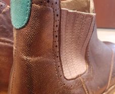 Mini Boden boots , mint condition , dark golden