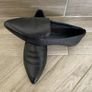 M&S Black Leather Flats Image 3