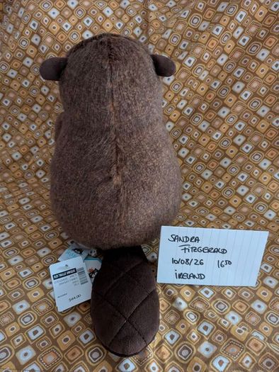 Jellycat Briggs Beaver Canadian Exclusive BNWT
