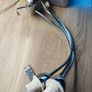 Virgo Chrome plated triple ceiling light Image 2