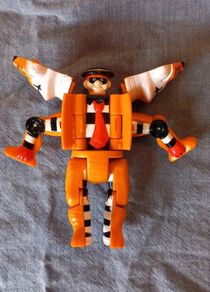 1999 McDonald's Hamburglar Tiger Transformer