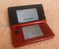 nintendo 3ds metallic red