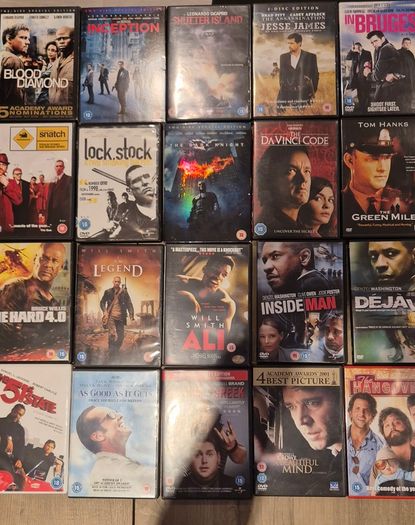 20 DVDs - action, comedy, etc