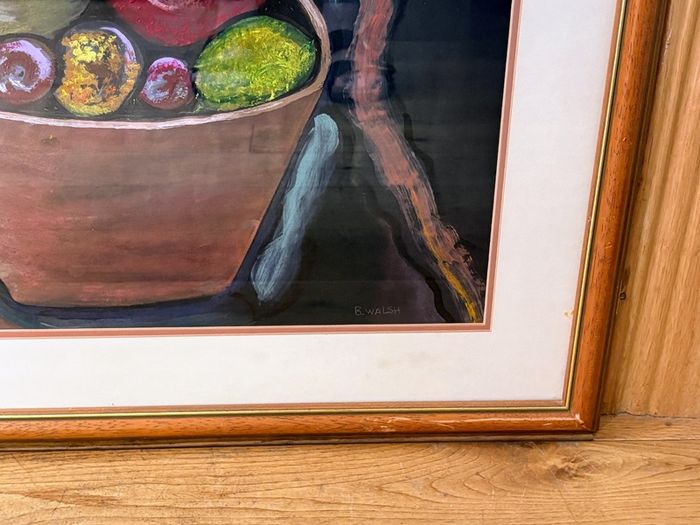 Still Life mixed media painting