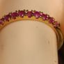 18k Vermeil Sterling Silver Ruby Ring Image 5