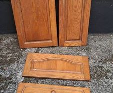 Oak cupboard dorrs