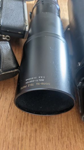 Vintage Olympus Camera and lenses