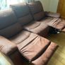 Recliner sofa and 2 recliner armchairs Image 3