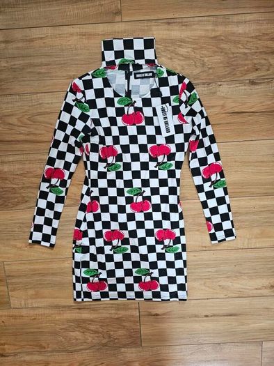 House Of Holland Cherry Print Dress