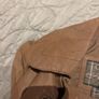Mango Vintage leather jacket Image 10