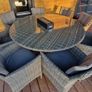 Rattan 8 seater dining set new Image 2