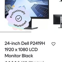 Dell Monitor 24 inch