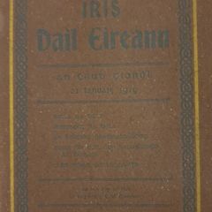 Original 1st Irish Dail Journal