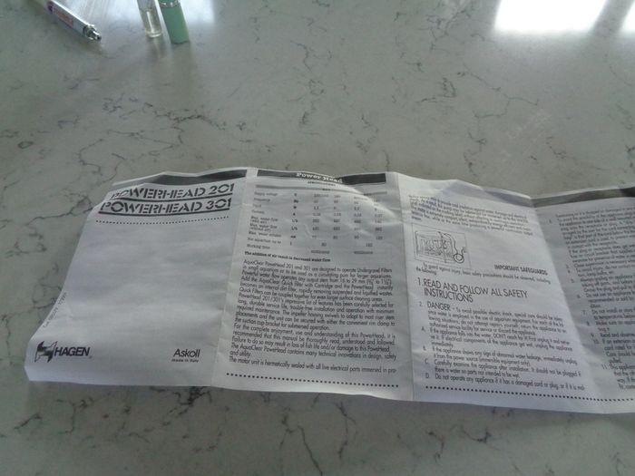 Powerhead Undergravel Filter for Aquariums for Sale