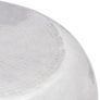 Hammered Aluminium Coffee Table Silver Image 3