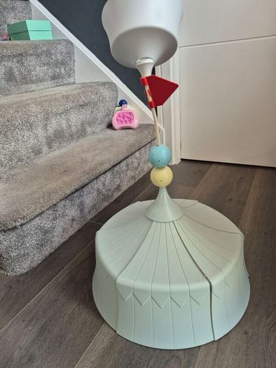 Nursery circus tent light fitting (Ikea)