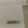 Blackout roller blind with pelmet white NEW Image 5