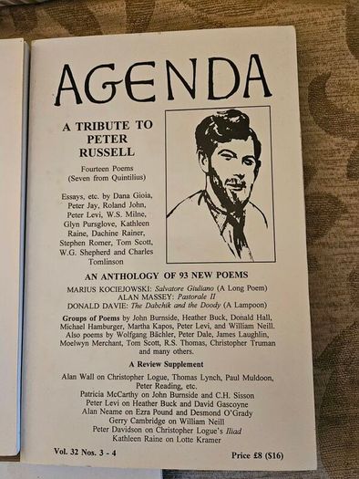 Agenda Literary  Books X 3. Paperback In Good Condition   See Photos For Same.