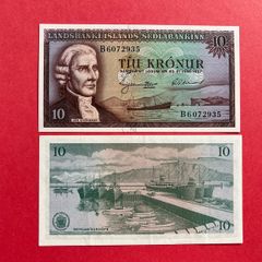 Iceland. 20 Kronur.  1961 /1967   Pick 42a.