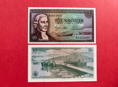 Iceland. 20 Kronur.  1961 /1967   Pick 42a.