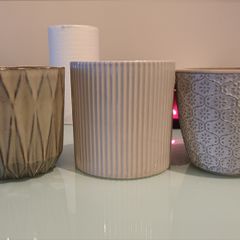 Indoor Plant Pots x 3