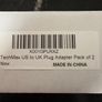 US to UK plug adaptor Image 2