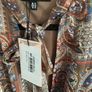 Misguided Paisley Dress Size 14 Image 3