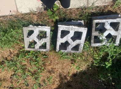 cement blocks