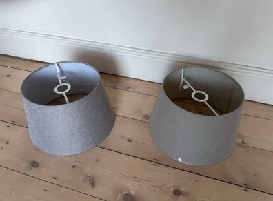 Two lampshades