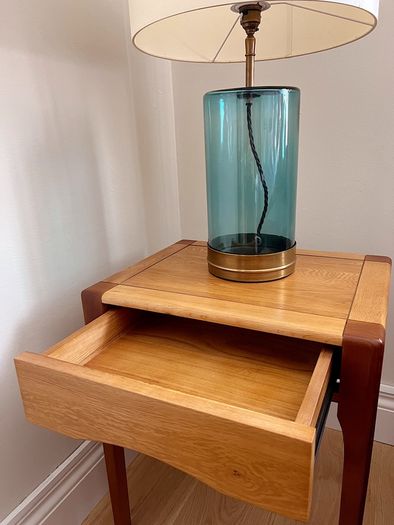 Zara home oak side table